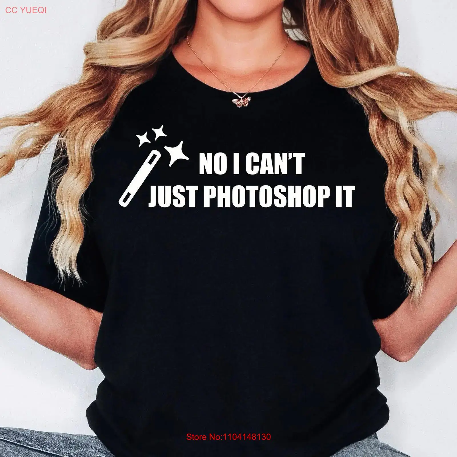 Vintage Fashion Influencer - Funny Photographer T Shirt Photoshop Influencer