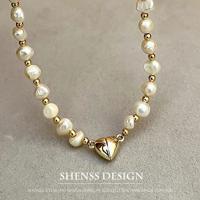 Vintage Fashion Theme - Natural Baroque 5-6mm Freshwater Pearl Necklace