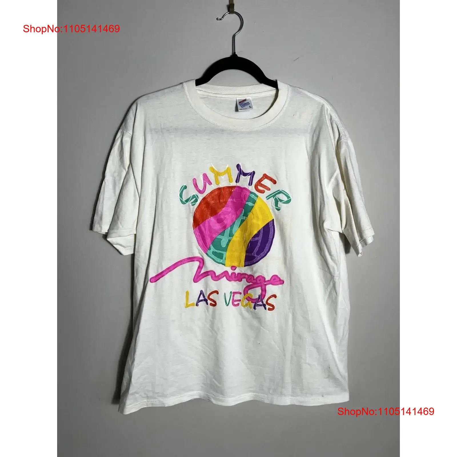 Vintage Vegas Fashion - Vtg Mirage Las Vegas T Shirt
