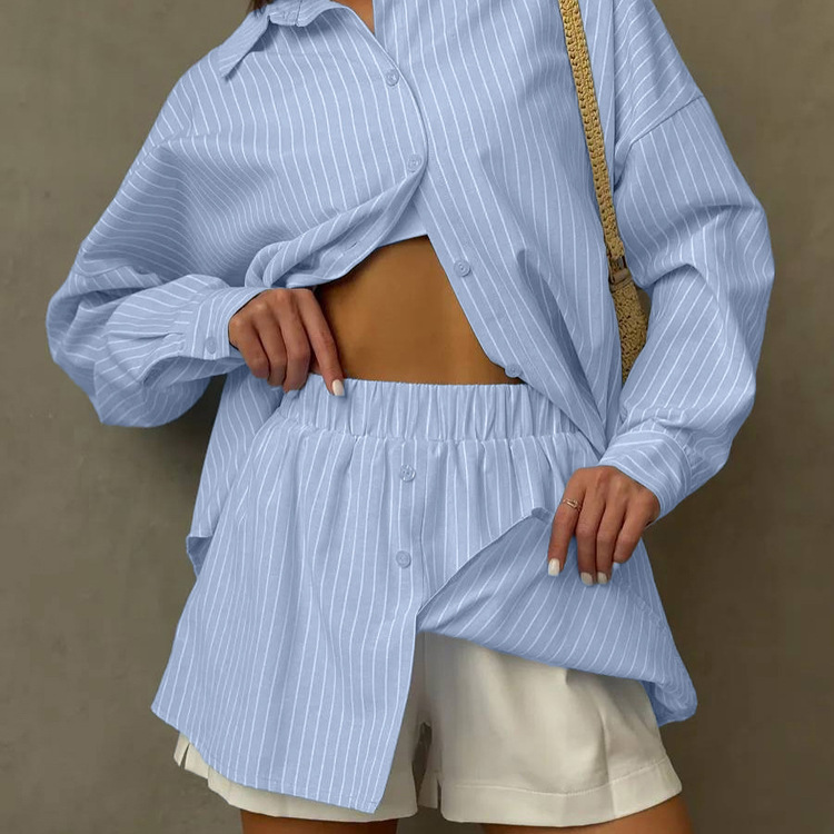 Fashion Blue Stripe Women's 2  - مراجعة V Vintage Fashion وسعره