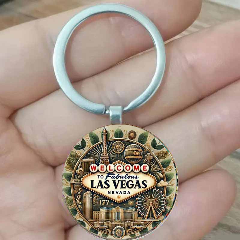 The vintage Las Vegas keychain - مراجعة Vintage Vegas Fashion وسعره