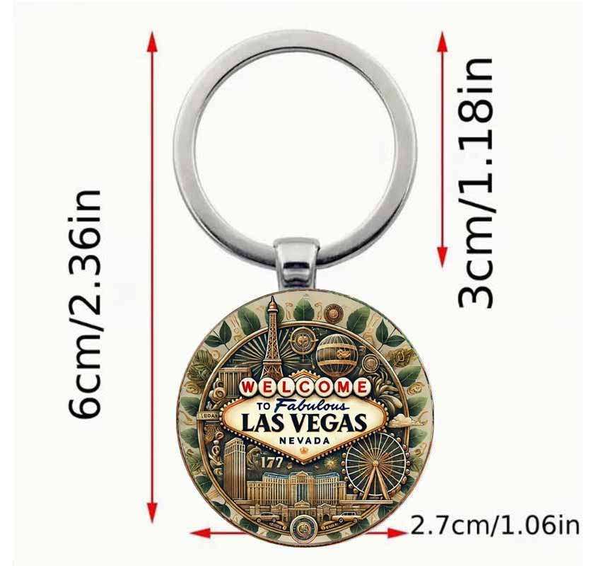 The vintage Las Vegas keychain - مراجعة Vintage Vegas Fashion وسعره