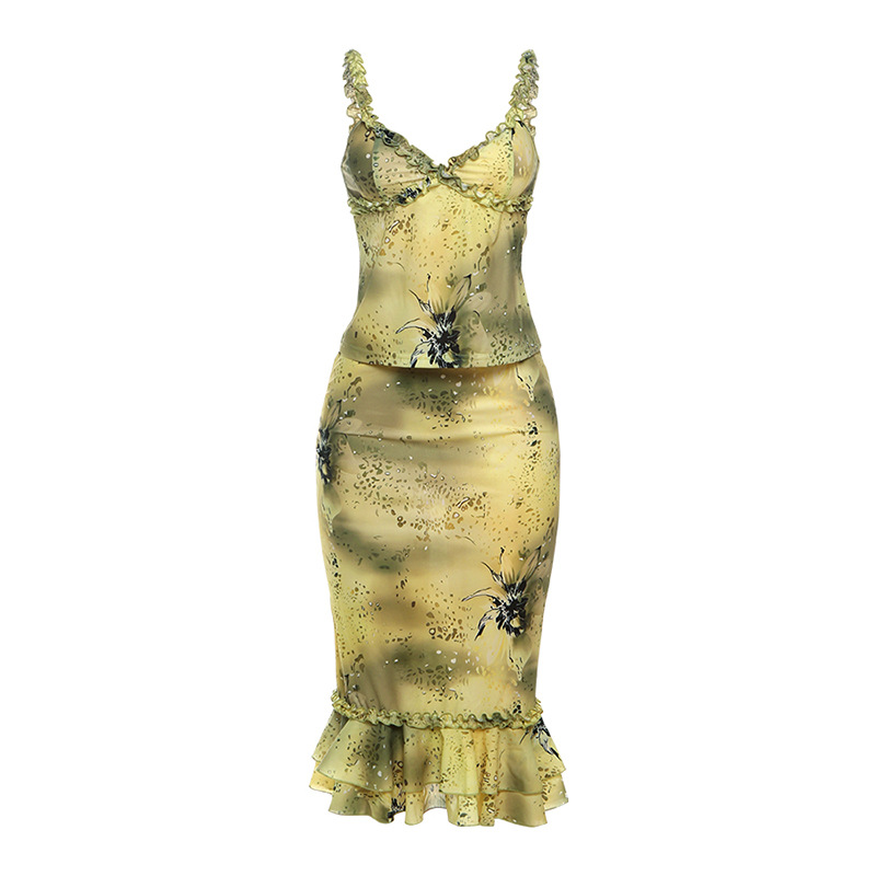 Women's Dress 2 Piece Floral P - مراجعة V Vintage Fashion وسعره