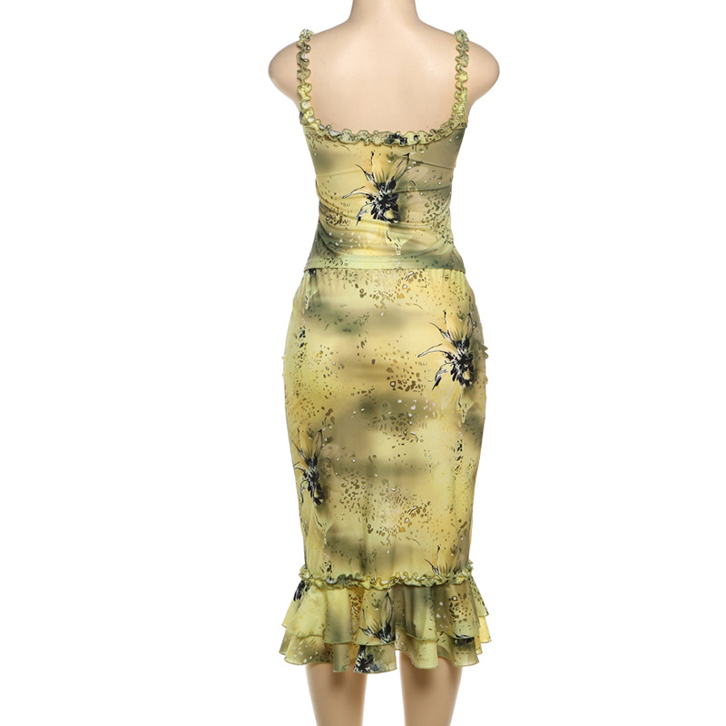 Women's Dress 2 Piece Floral P - مراجعة V Vintage Fashion وسعره