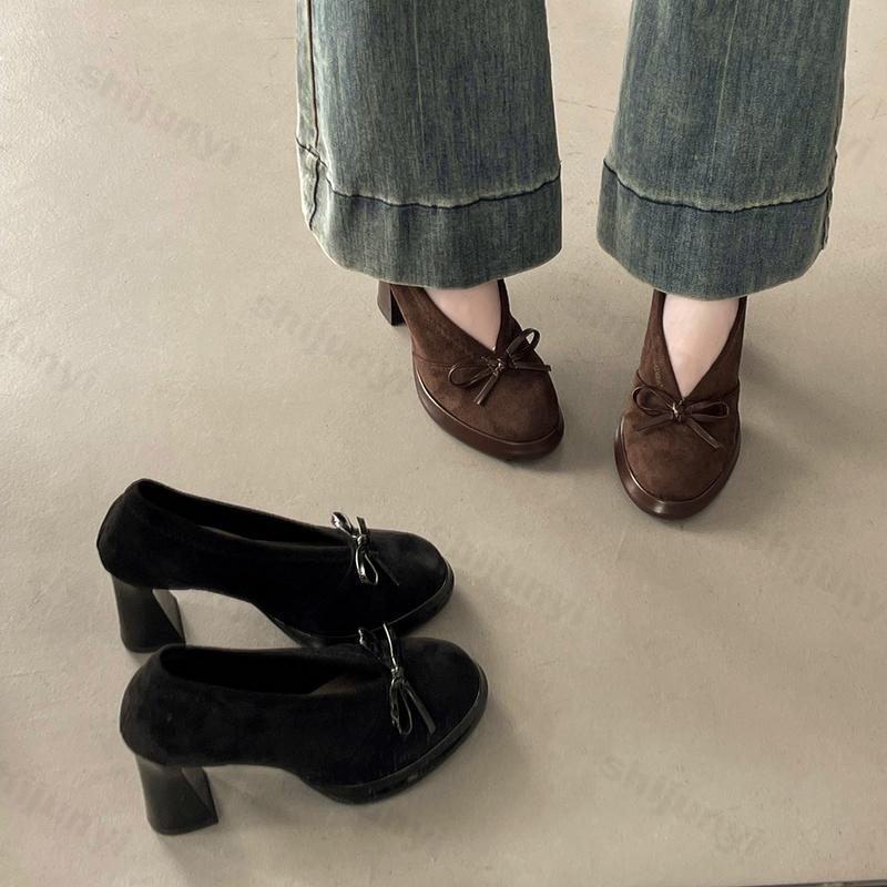Women's High Heels 2025 Spring - مراجعة Vintage Outdoor Fashion وسعره