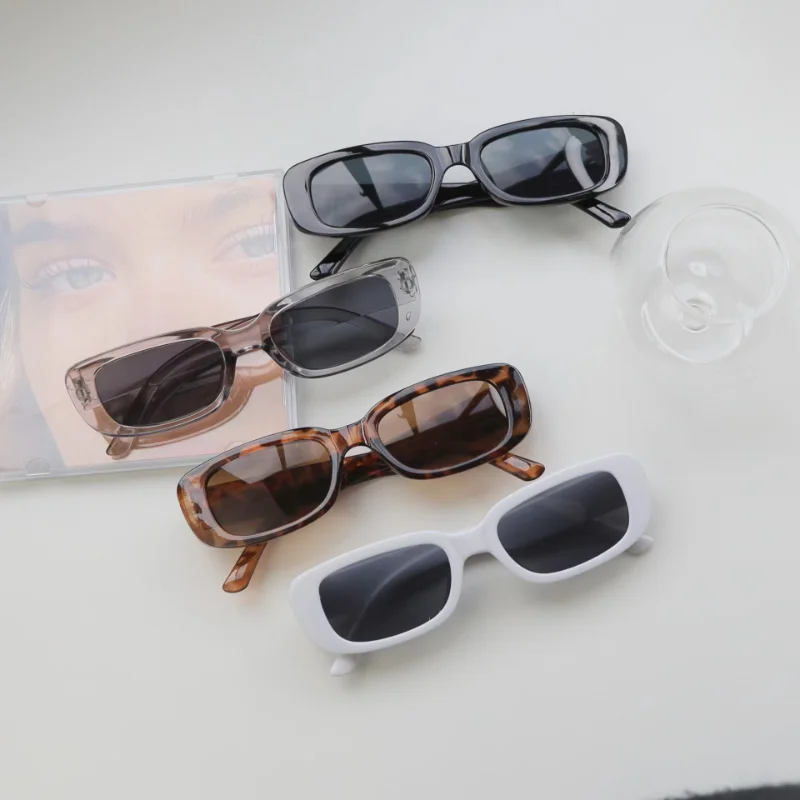Vintage Small Square Sunglasse - مراجعة Vintage Outdoor Fashion وسعره