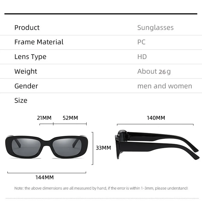 Vintage Small Square Sunglasse - مراجعة Vintage Outdoor Fashion وسعره