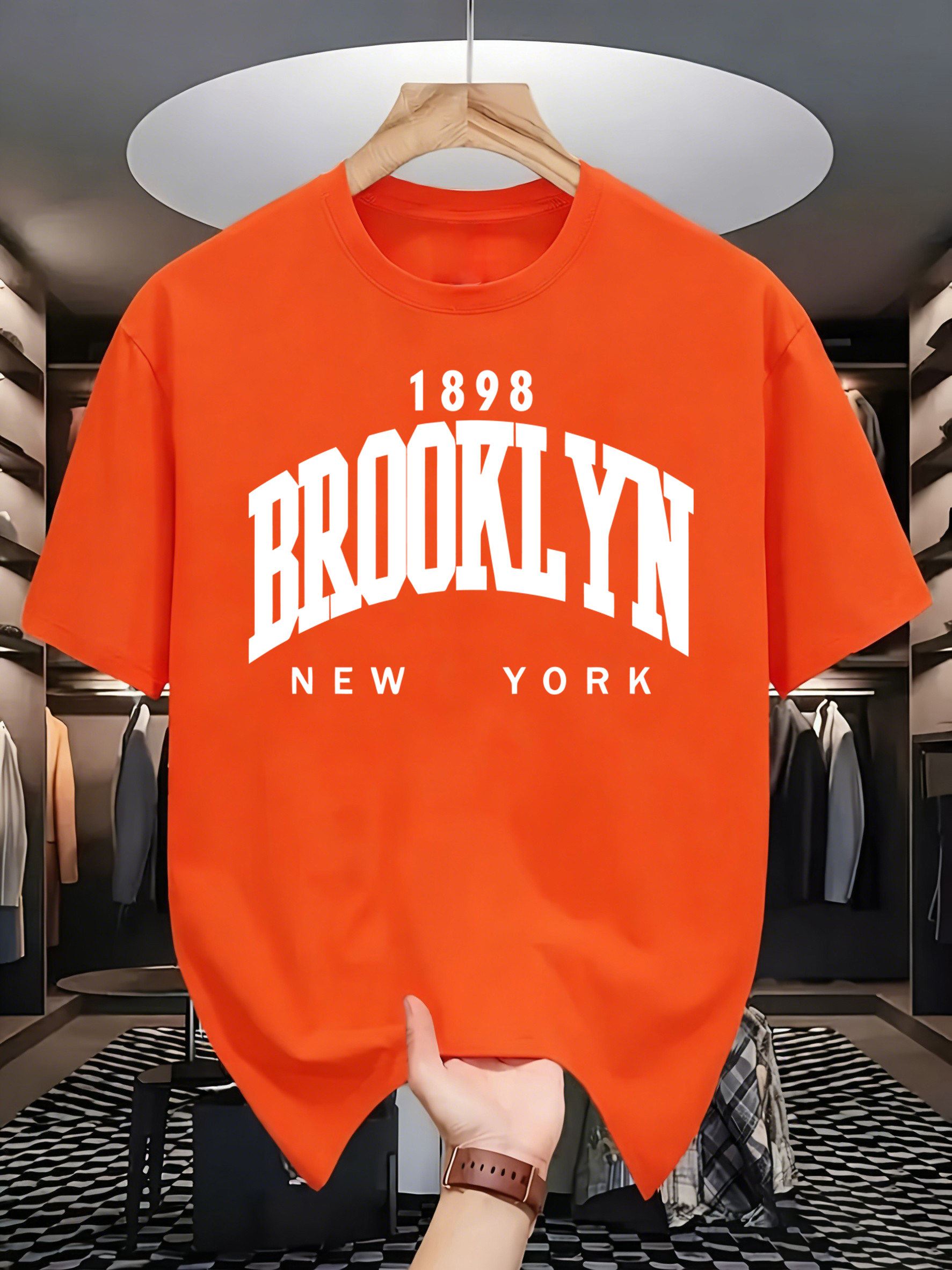 Brooklun New York Letter Print - مراجعة Vintage Fashion New York وسعره