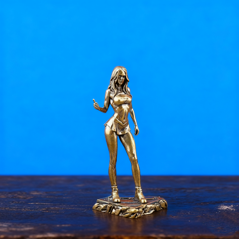 Solid Brass Fashion Model Stat - مراجعة Vintage Fashion Model وسعره