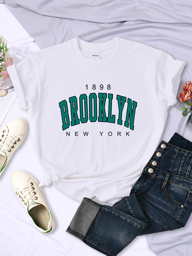 1898 Brooklyn New York Print W - مراجعة Vintage Fashion New York وسعره