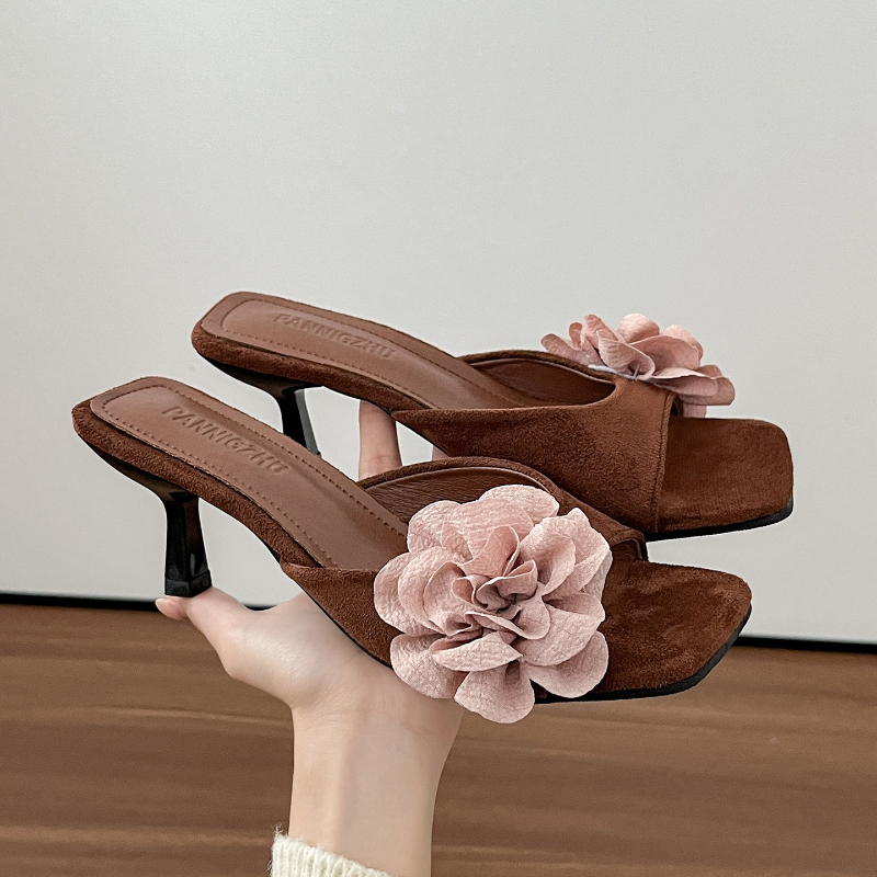 Vintage Summer Thin Heel Flowe - مراجعة Vintage Outdoor Fashion وسعره