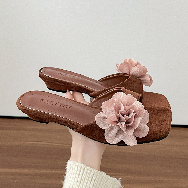 Vintage Summer Thin Heel Flowe - مراجعة Vintage Outdoor Fashion وسعره