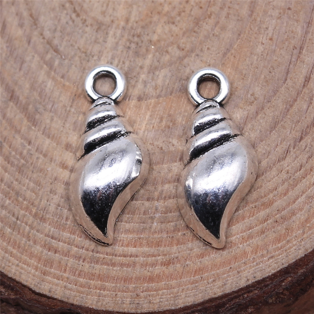 20pcs 16x17mm Antique Silver C - مراجعة Vintage Fashion Theme وسعره