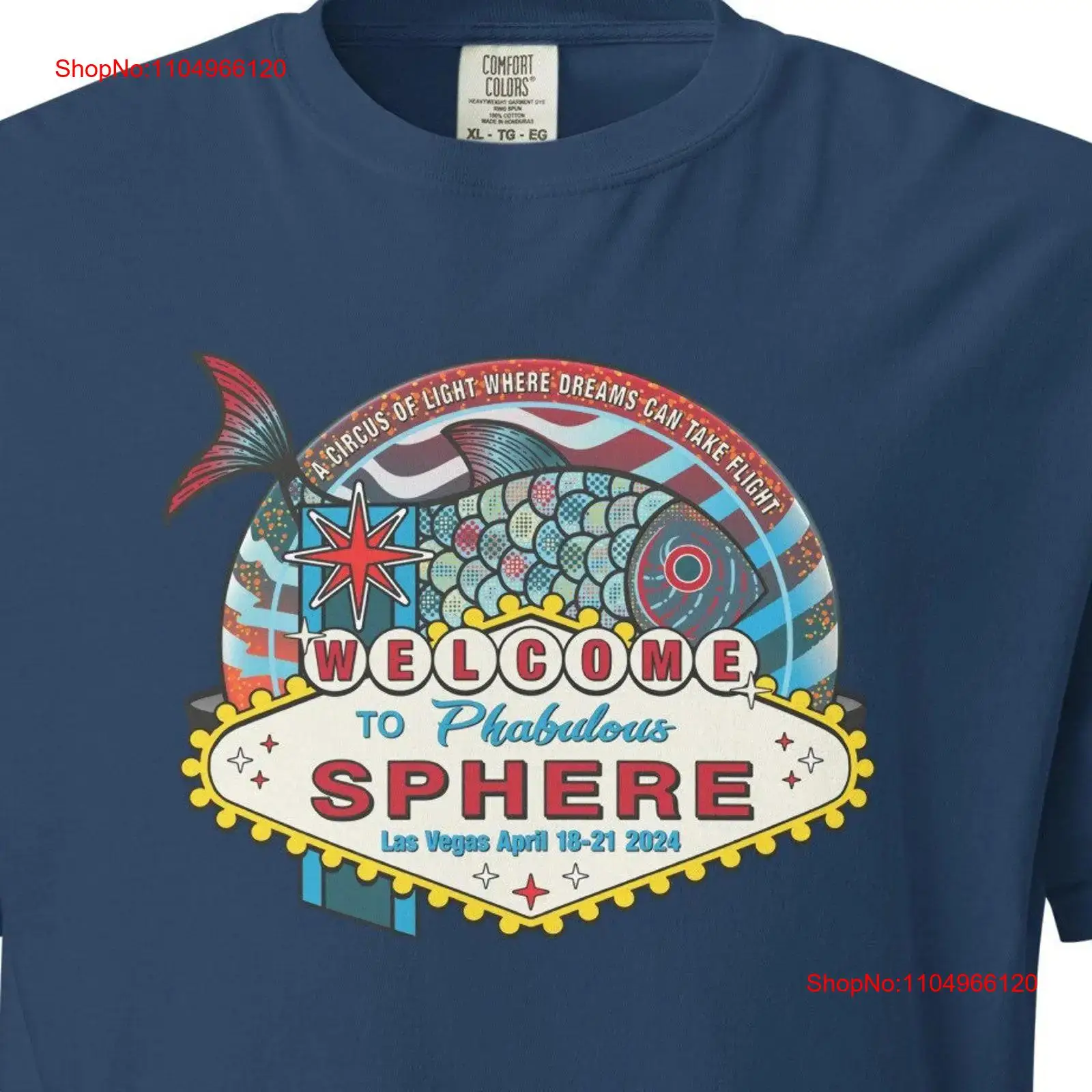Phish inspired Sphere Las Vega - مراجعة Vintage Vegas Fashion وسعره