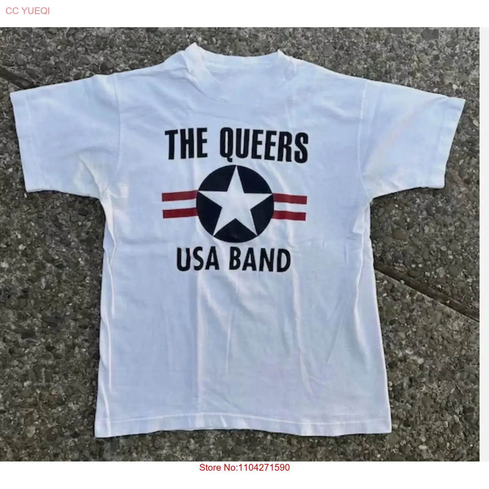 The Queers USA Band Logo Class - مراجعة Vintage Queer Fashion وسعره