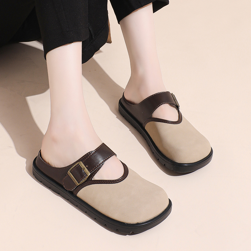 New Women Vintage Closed Toe B - مراجعة Vintage Outdoor Fashion وسعره