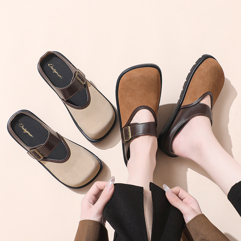 New Women Vintage Closed Toe B - مراجعة Vintage Outdoor Fashion وسعره