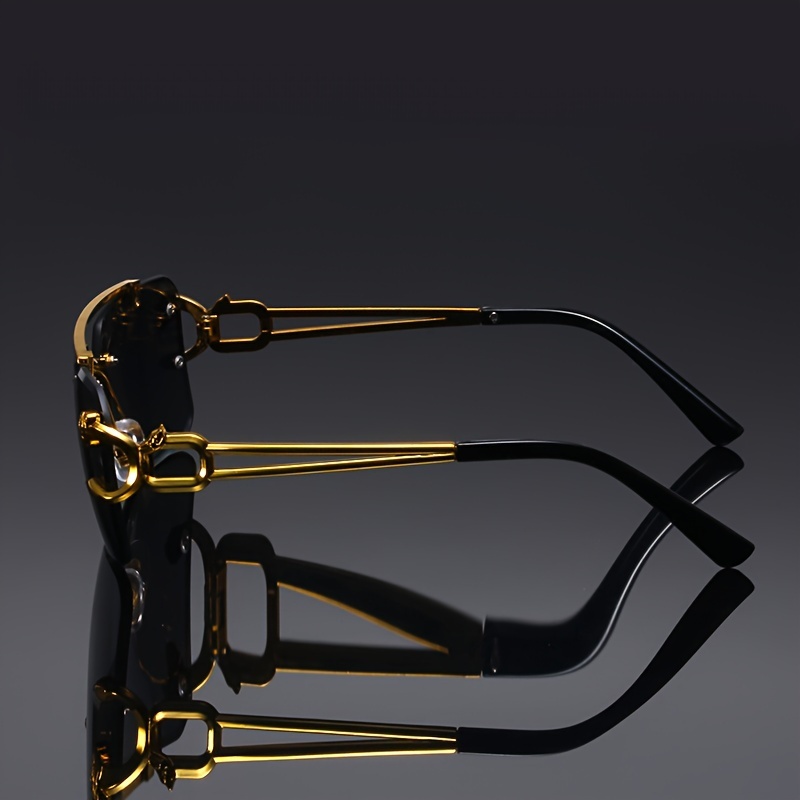Vintage Luxury Golden Glasses  - مراجعة Vintage Outdoor Fashion وسعره