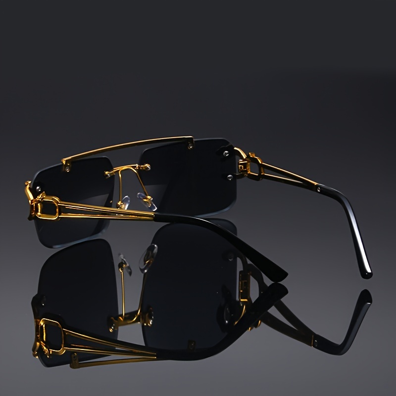 Vintage Luxury Golden Glasses  - مراجعة Vintage Outdoor Fashion وسعره