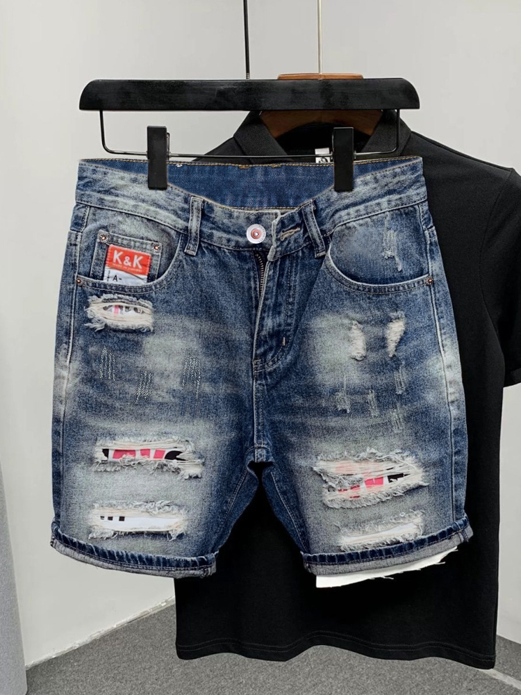 2026 Summer Ripped Straight Me - مراجعة Vintage Fashion Jeans وسعره
