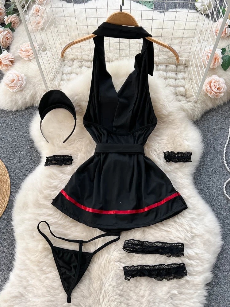Erotic Fashion Sexy Halter Lin - مراجعة V Vintage Fashion وسعره