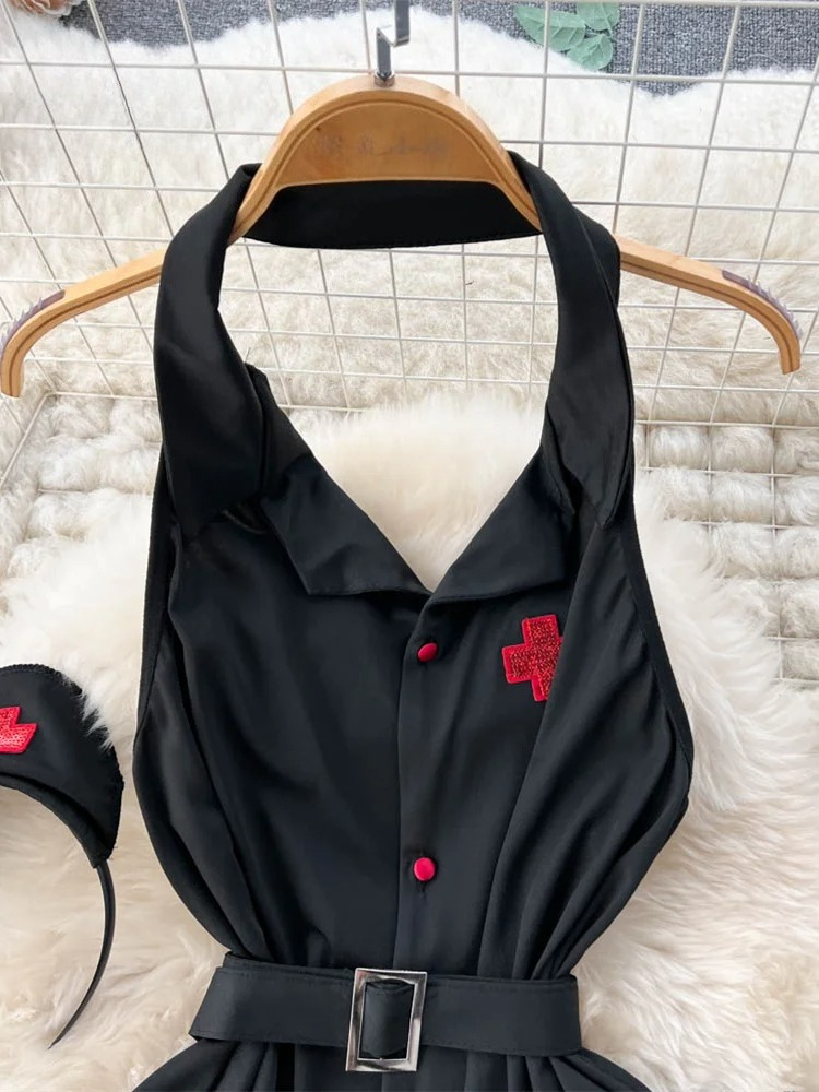 Erotic Fashion Sexy Halter Lin - مراجعة V Vintage Fashion وسعره