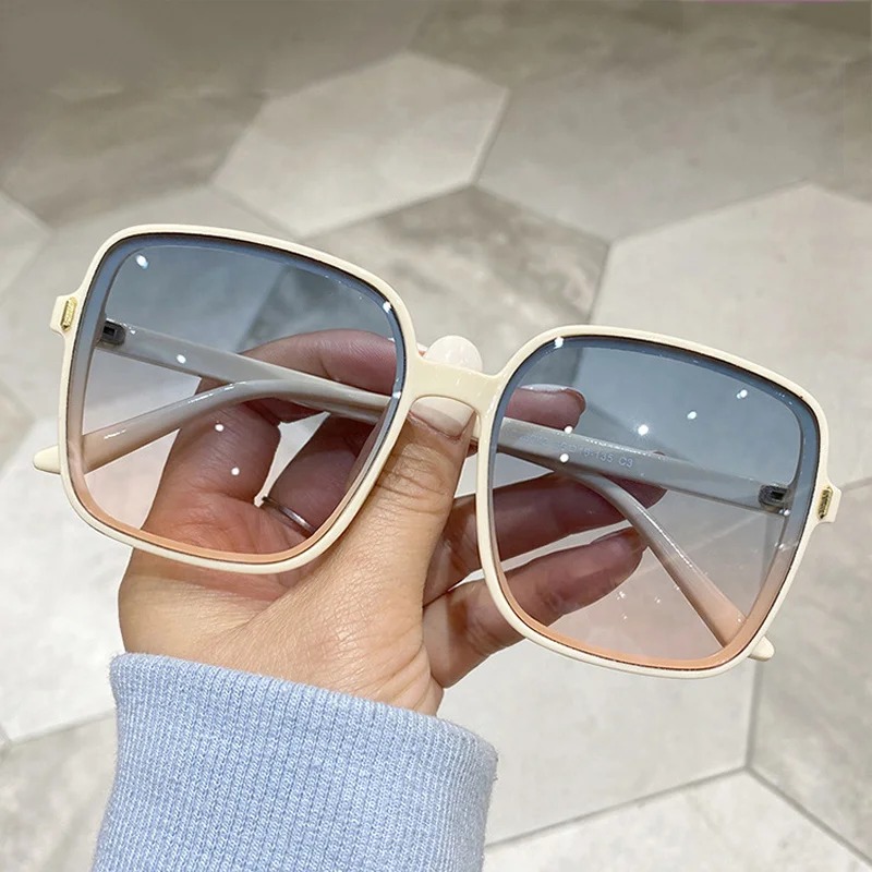 Vintage Oversized Square Sungl - مراجعة Vintage Outdoor Fashion وسعره