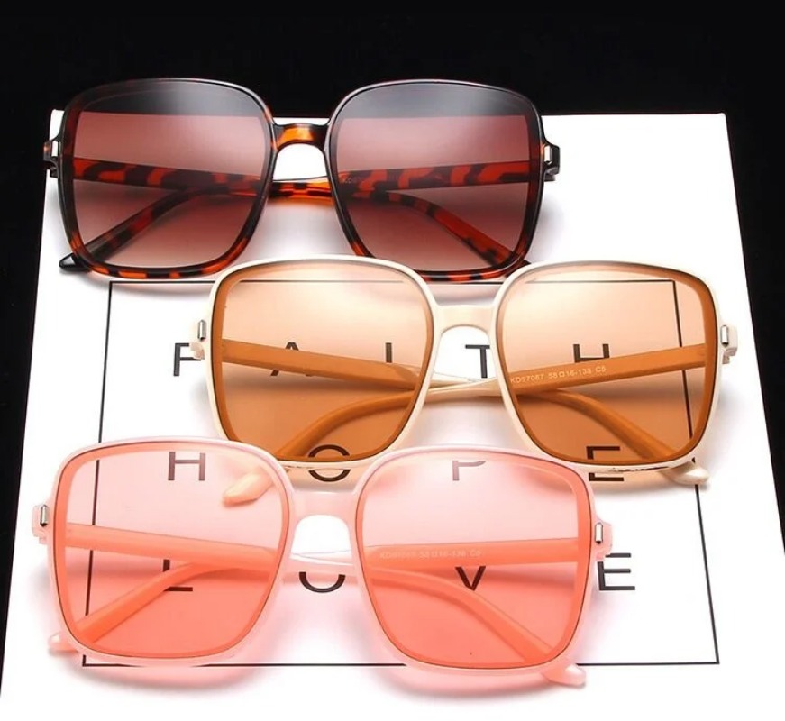 Vintage Oversized Square Sungl - مراجعة Vintage Outdoor Fashion وسعره