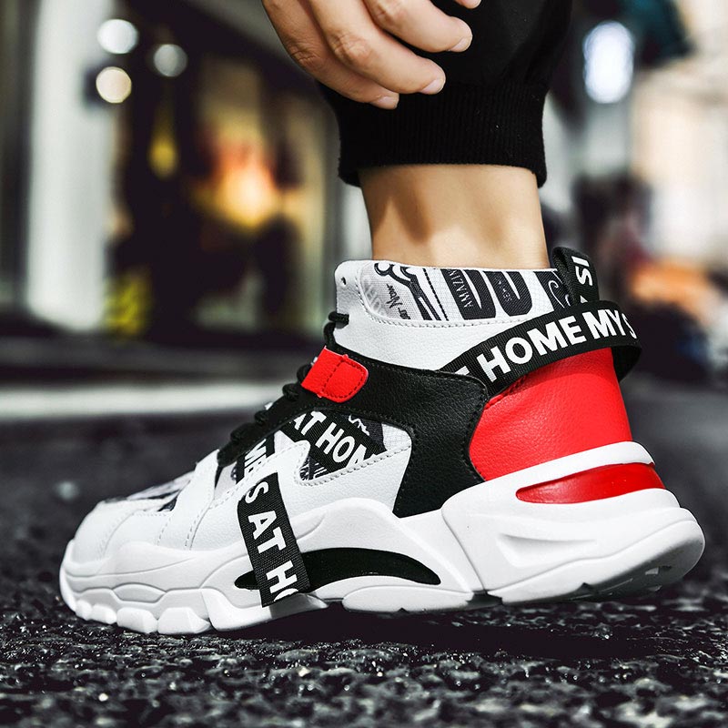 Large Size High Top Chunky Man - مراجعة Vintage Fashion Outlet وسعره