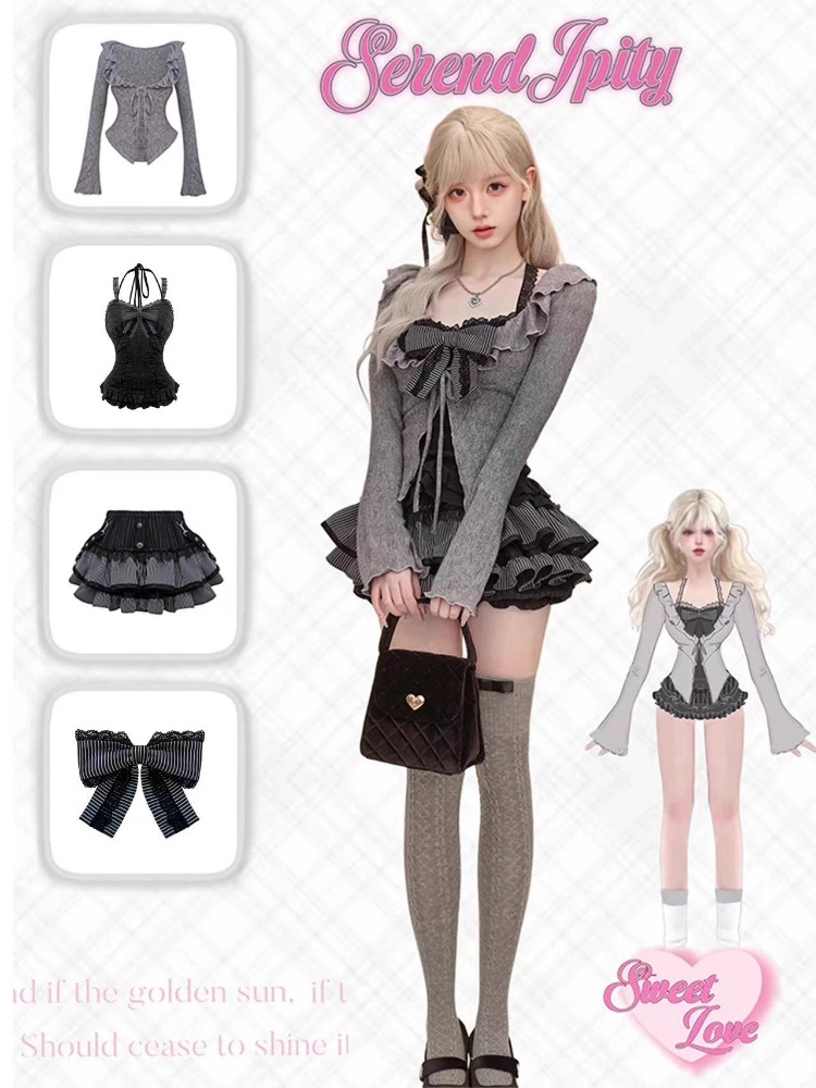 Gothic Y2k Vintage Preppy Styl - مراجعة V Vintage Fashion وسعره