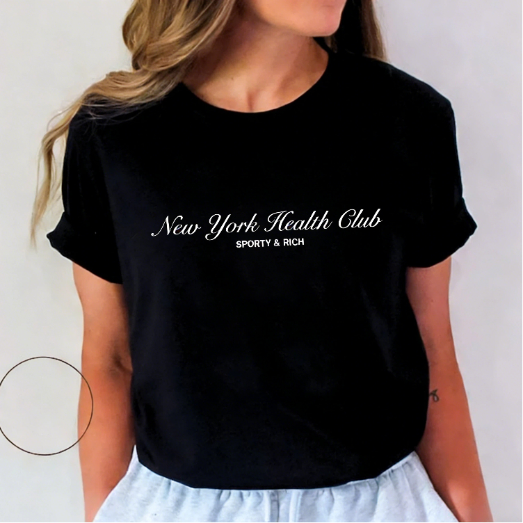 New York Letters Printing Wome - مراجعة Vintage Fashion New York وسعره