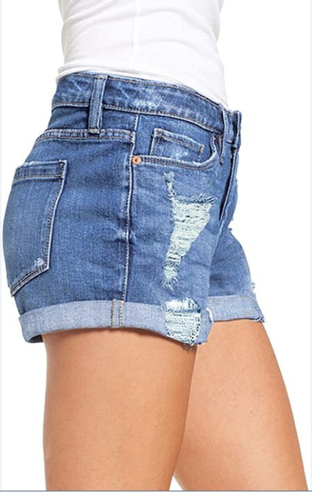 Womens Denim Jeans Shorts Sexy - مراجعة Vintage Fashion Jeans وسعره