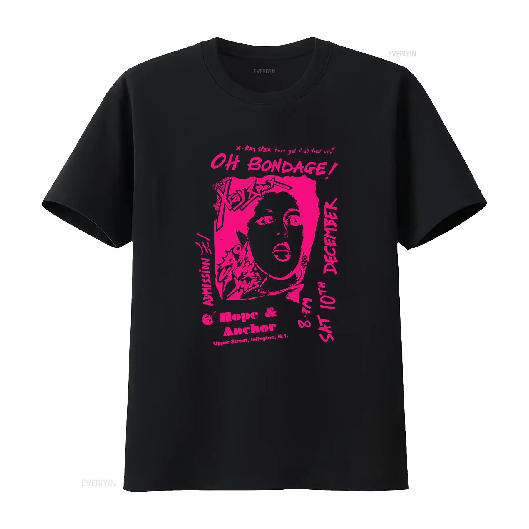 X Ray Spex T Shirt  London Pun - مراجعة Vintage Fashion London وسعره