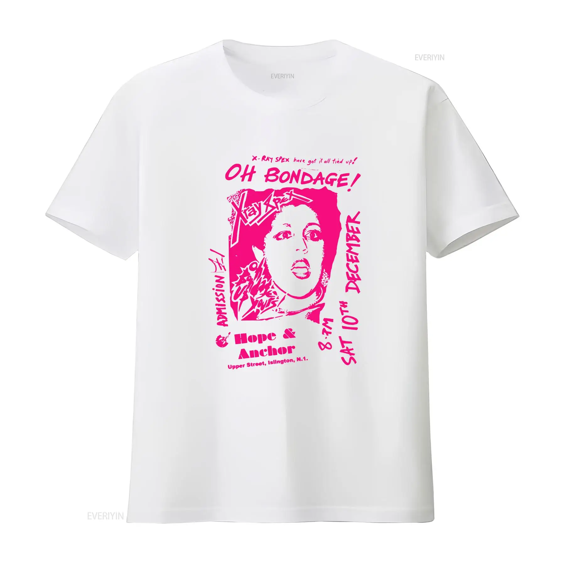 X Ray Spex T Shirt  London Pun - مراجعة Vintage Fashion London وسعره