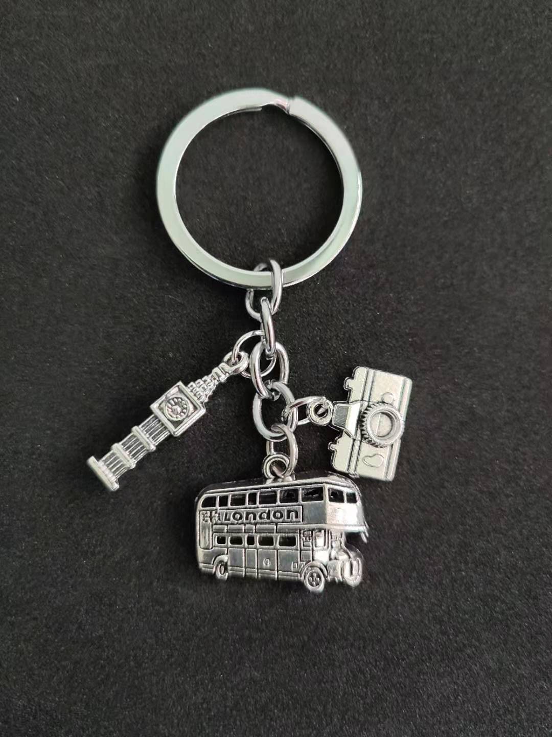 1pc London Keychain Big Ben Ke - مراجعة Vintage Fashion London وسعره