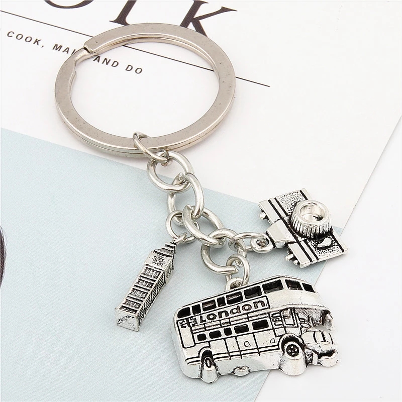 1pc London Keychain Big Ben Ke - مراجعة Vintage Fashion London وسعره