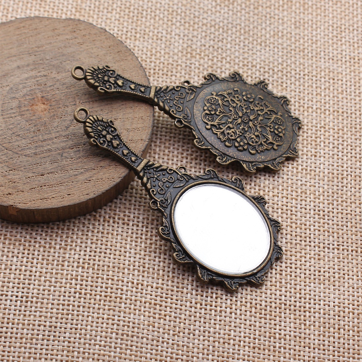 1pcs 70x33mm 2 Colors Antique  - مراجعة Vintage Fashion Theme وسعره