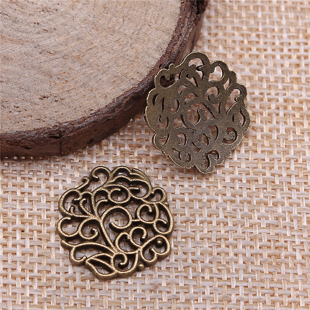 10pcs 18x18mm 2 Colors Antique - مراجعة Vintage Fashion Theme وسعره
