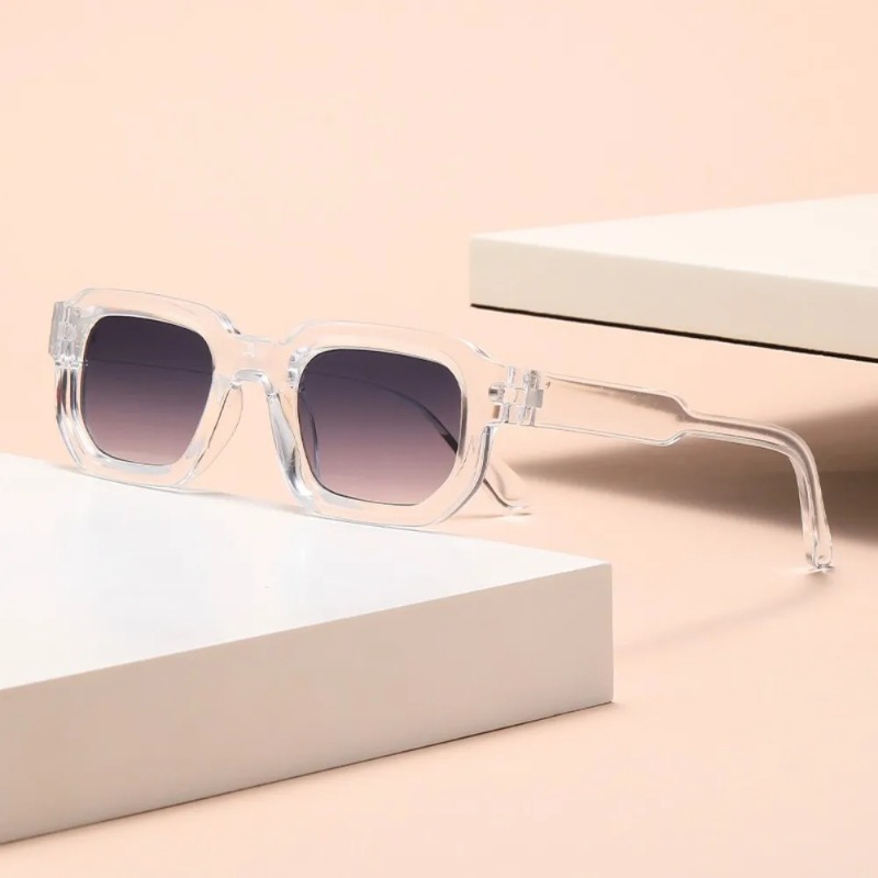 Vintage Small Frame Square Sun - مراجعة Vintage Outdoor Fashion وسعره