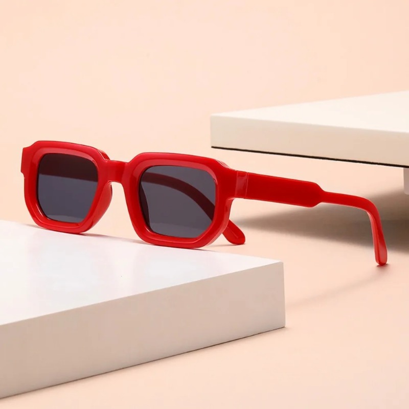 Vintage Small Frame Square Sun - مراجعة Vintage Outdoor Fashion وسعره