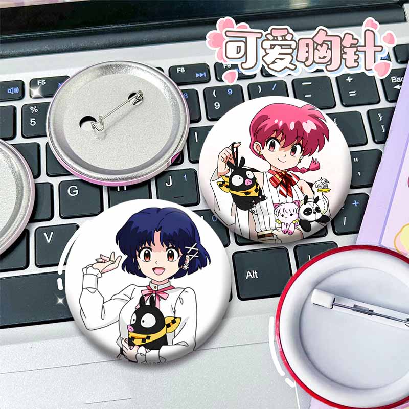 Vintage Anime Ranma ½ Button B - مراجعة Vintage Fashion Toys وسعره