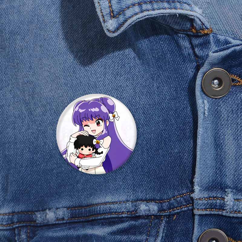 Vintage Anime Ranma ½ Button B - مراجعة Vintage Fashion Toys وسعره