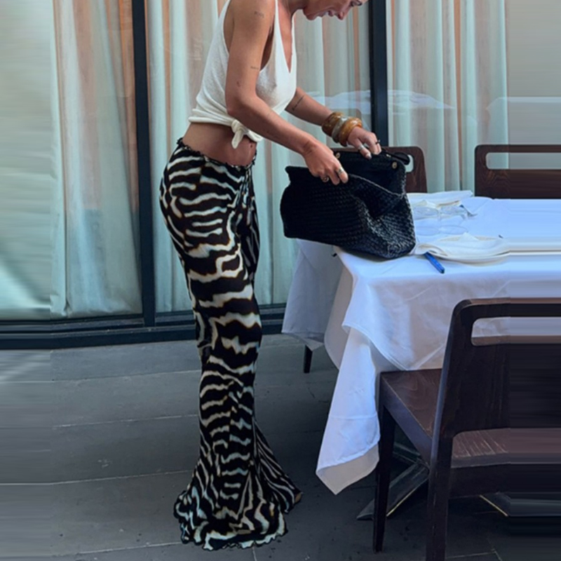 Fashion Zebra Print Vacation W - مراجعة V Vintage Fashion وسعره