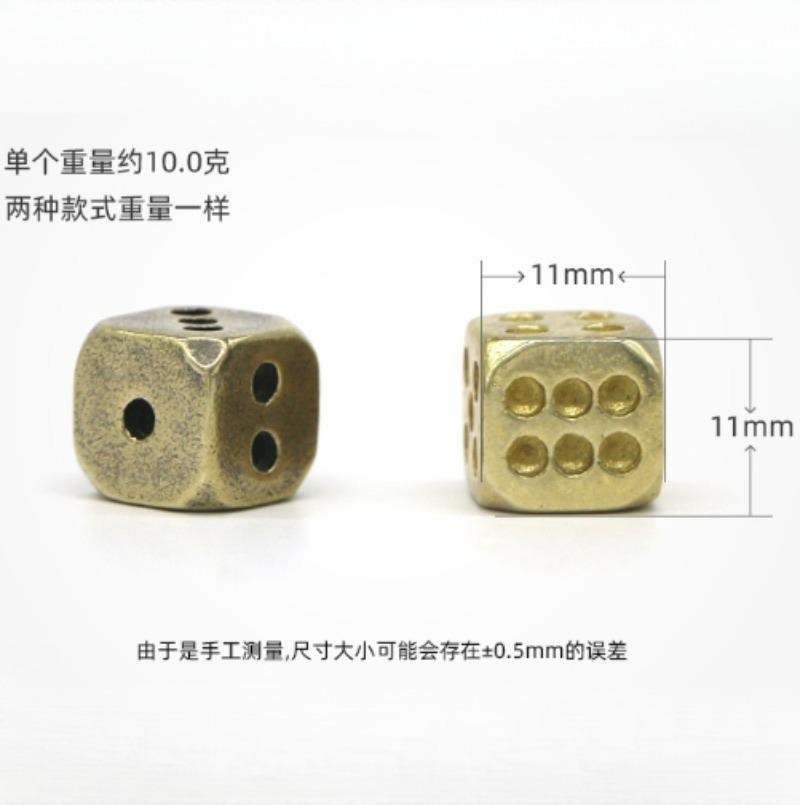 Vintage Brass Dice Home Crafts - مراجعة Vintage Fashion Toys وسعره