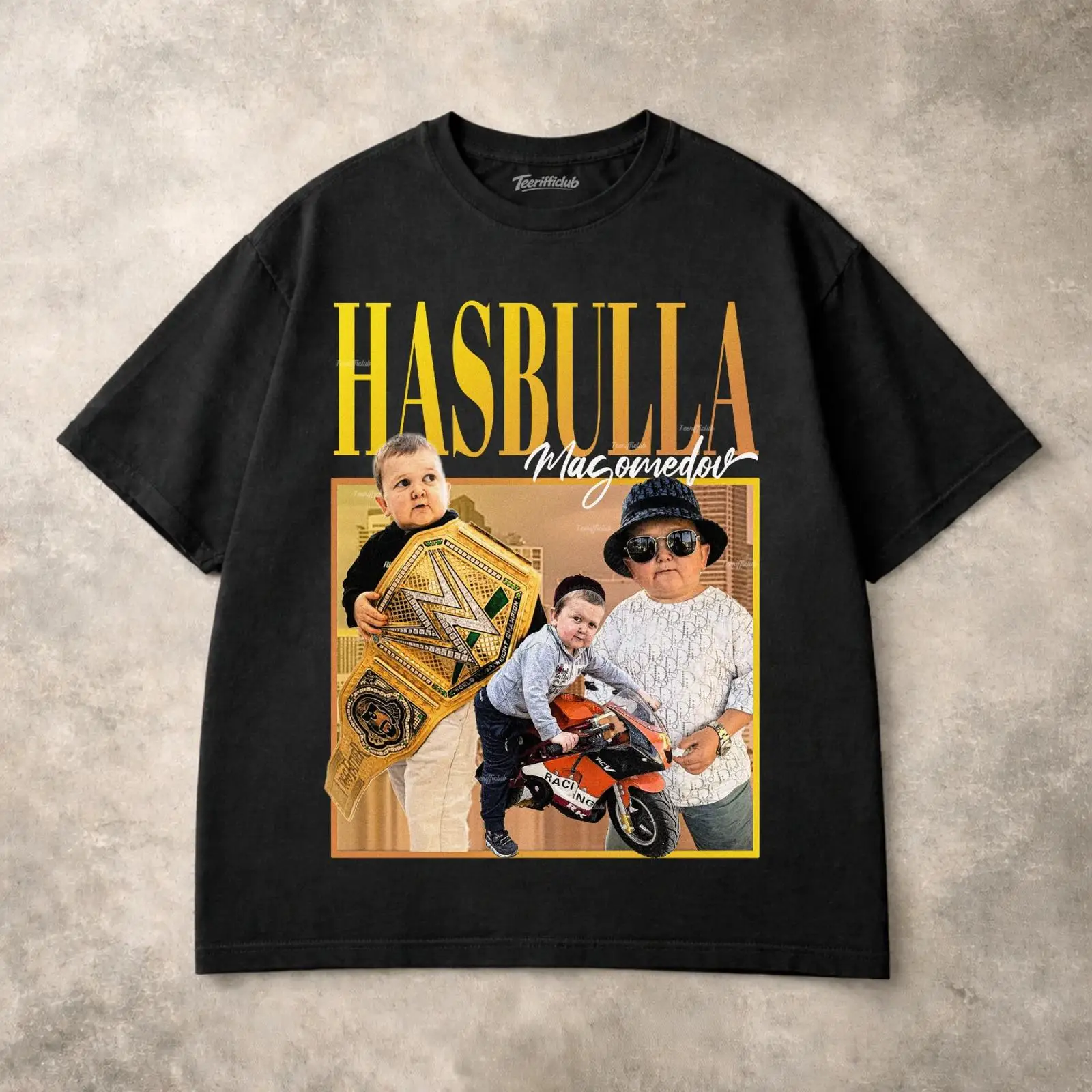 Hasbulla T Shirt Funny Meme In - مراجعة Vintage Fashion Influencer وسعره