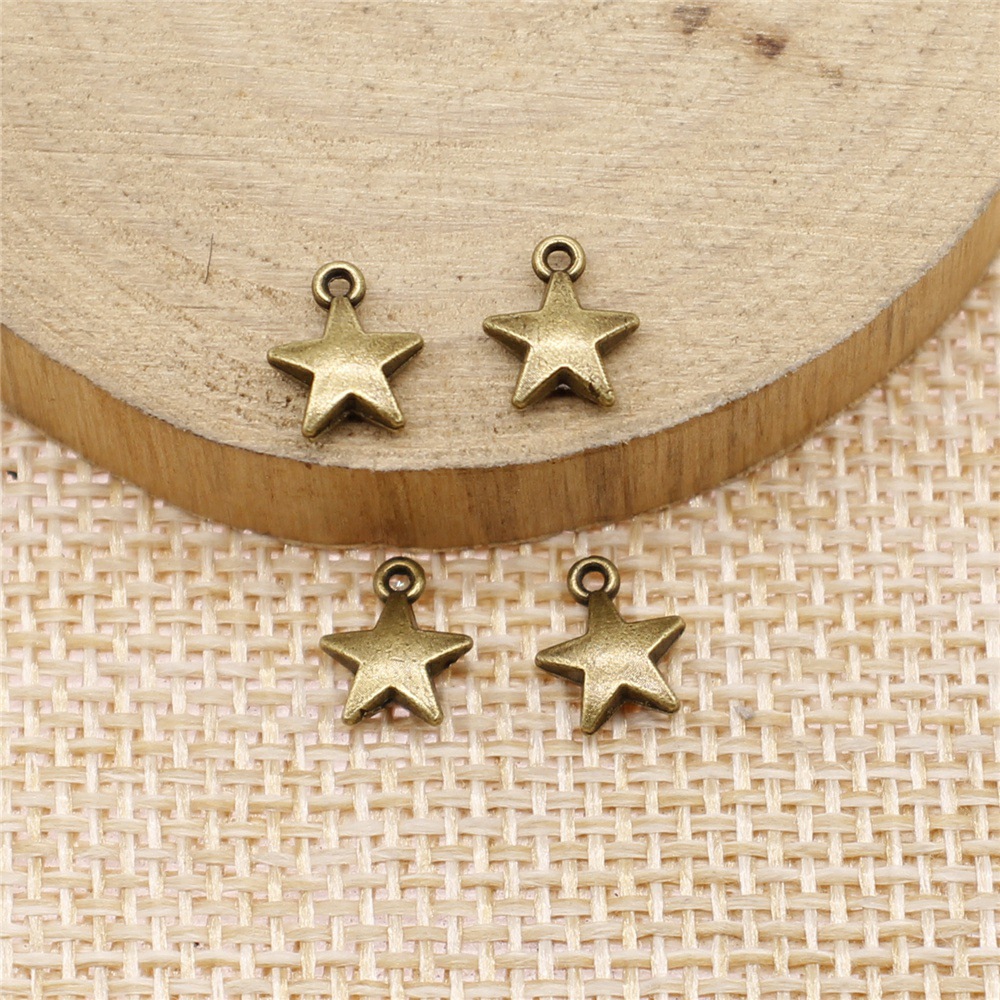 40pcs 8.6x7.1mm 2 Colors Antiq - مراجعة Vintage Fashion Theme وسعره