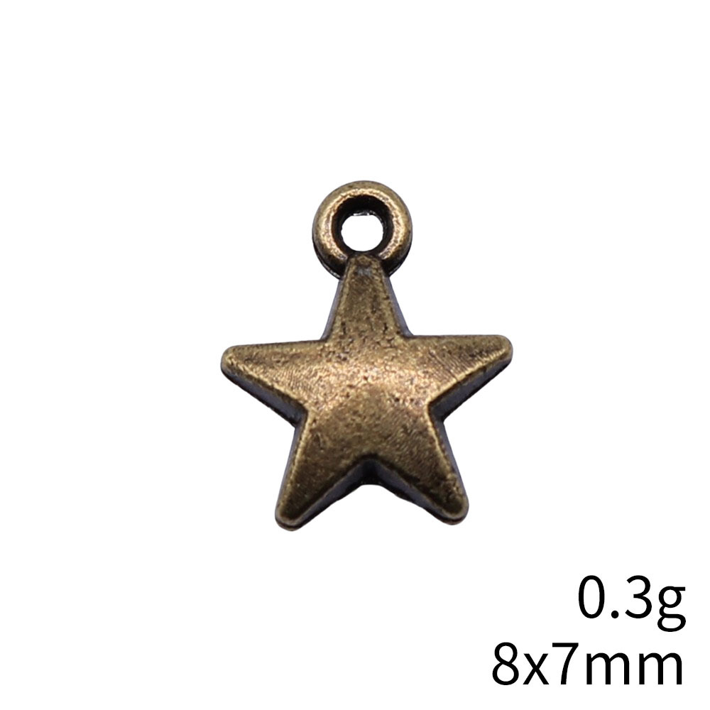 40pcs 8.6x7.1mm 2 Colors Antiq - مراجعة Vintage Fashion Theme وسعره