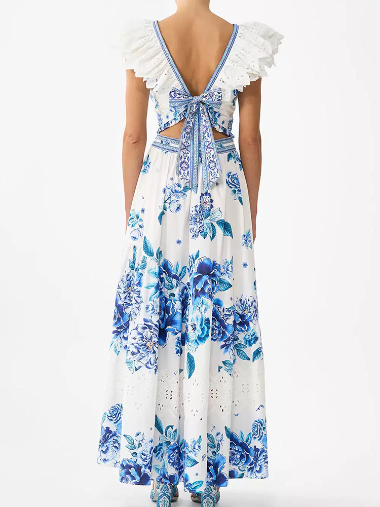 Retro fashion V-neck halter st - مراجعة V Vintage Fashion وسعره