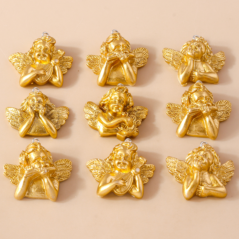 Leslie 10pcs Mini Cupid Angel  - مراجعة Vintage Fashion Toys وسعره