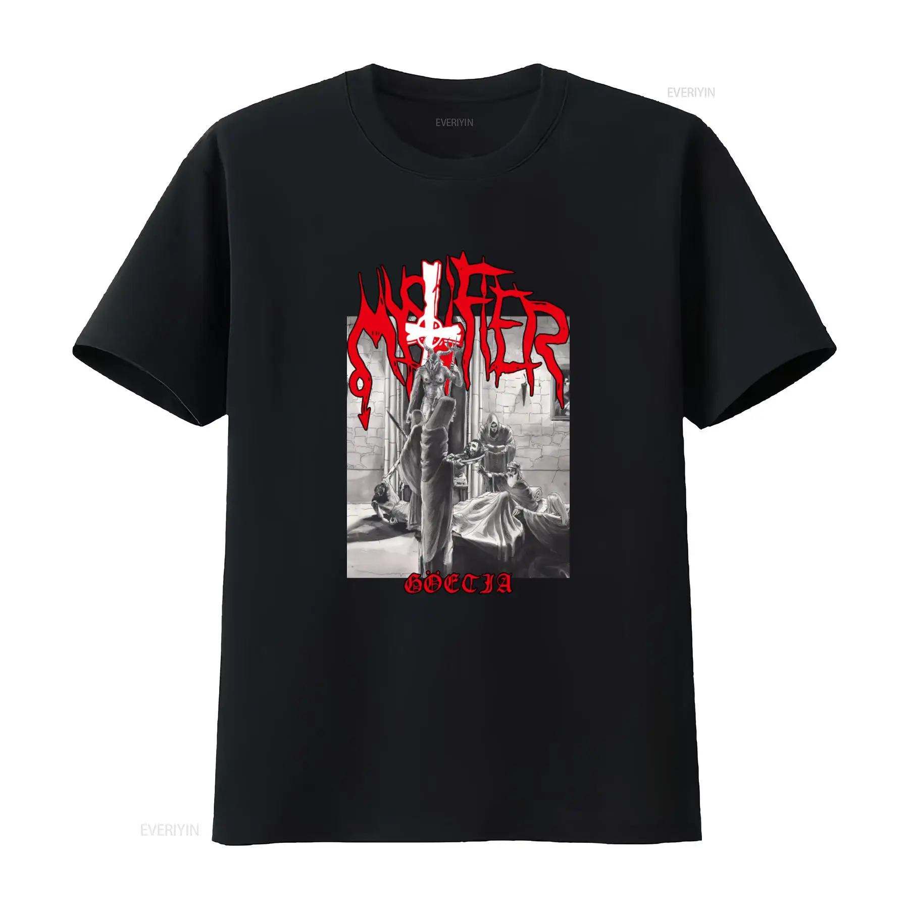 Mystifier Goetia Black Metal T - مراجعة Vintage Fashion Influencer وسعره